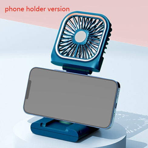 Foldable Mini Neck Fan – Hands-Free, Rechargeable & Purse-Ready