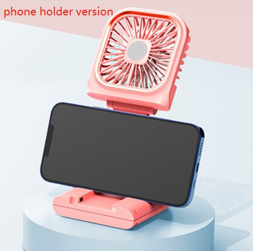 Foldable Mini Neck Fan – Hands-Free, Rechargeable & Purse-Ready