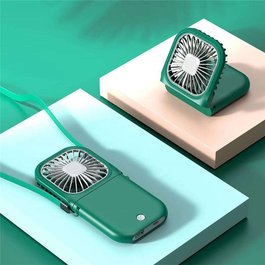 Foldable Mini Neck Fan – Hands-Free, Rechargeable & Purse-Ready