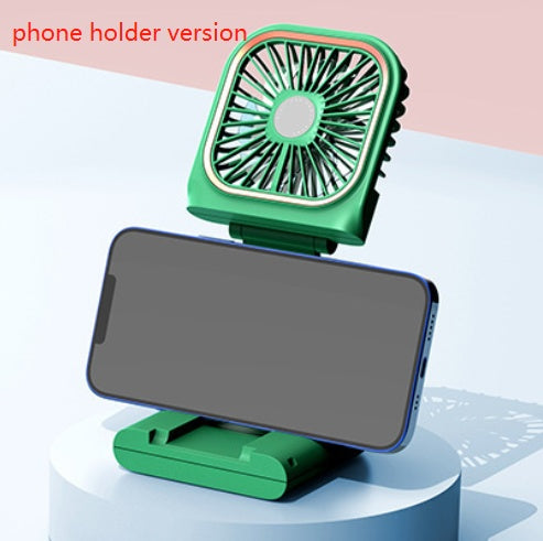 Foldable Mini Neck Fan – Hands-Free, Rechargeable & Purse-Ready